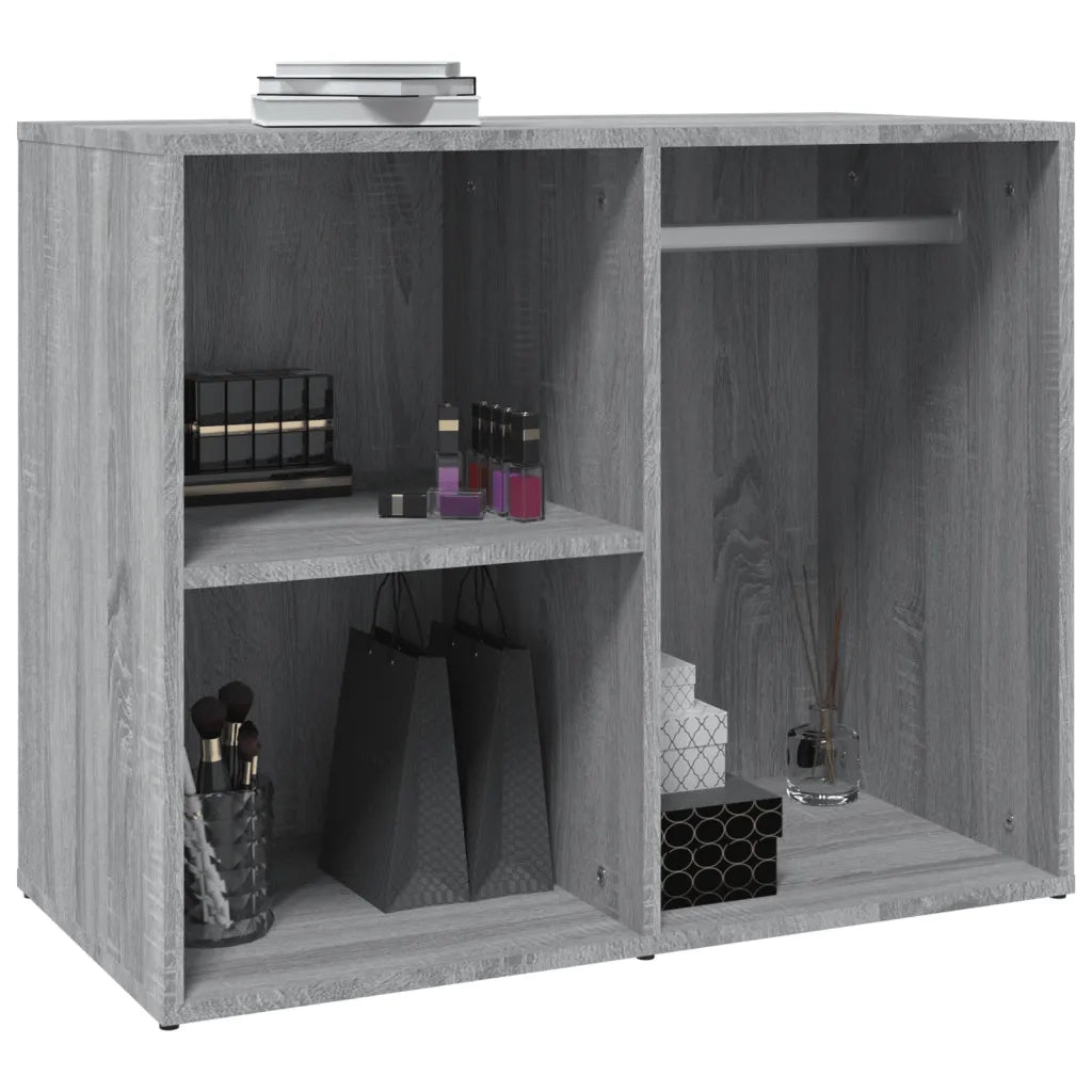 Armadietto Cosmetici Grigio Sonoma 80x40x65cm Legno Multistrato 820506