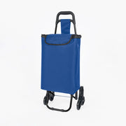 Carrello Spesa Saliscale 6 Ruote Pieghevole con Borsa Impermeabile, Porta Spesa per Scale Supermercato e Casa, Struttura in Acciaio – Il Gruppone   Blu