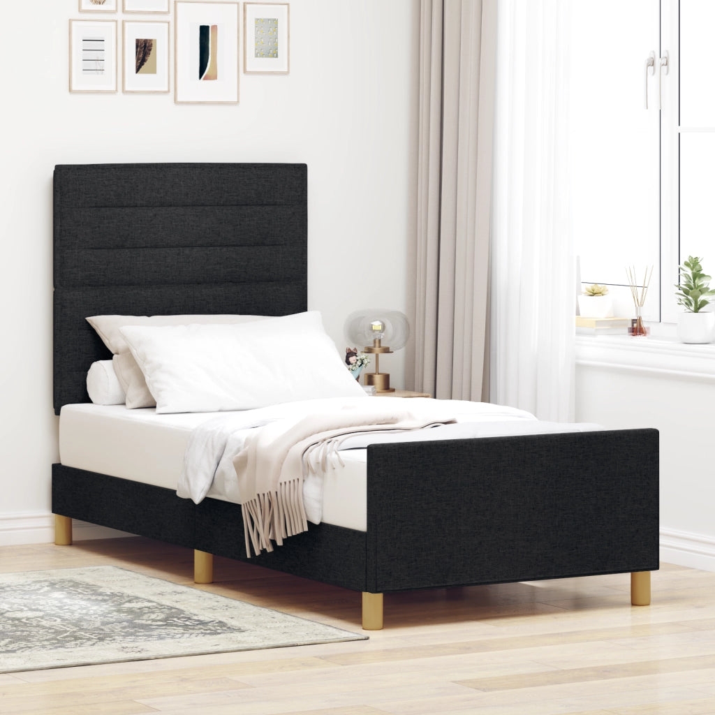 Rete Letto Nera 80x200 cm