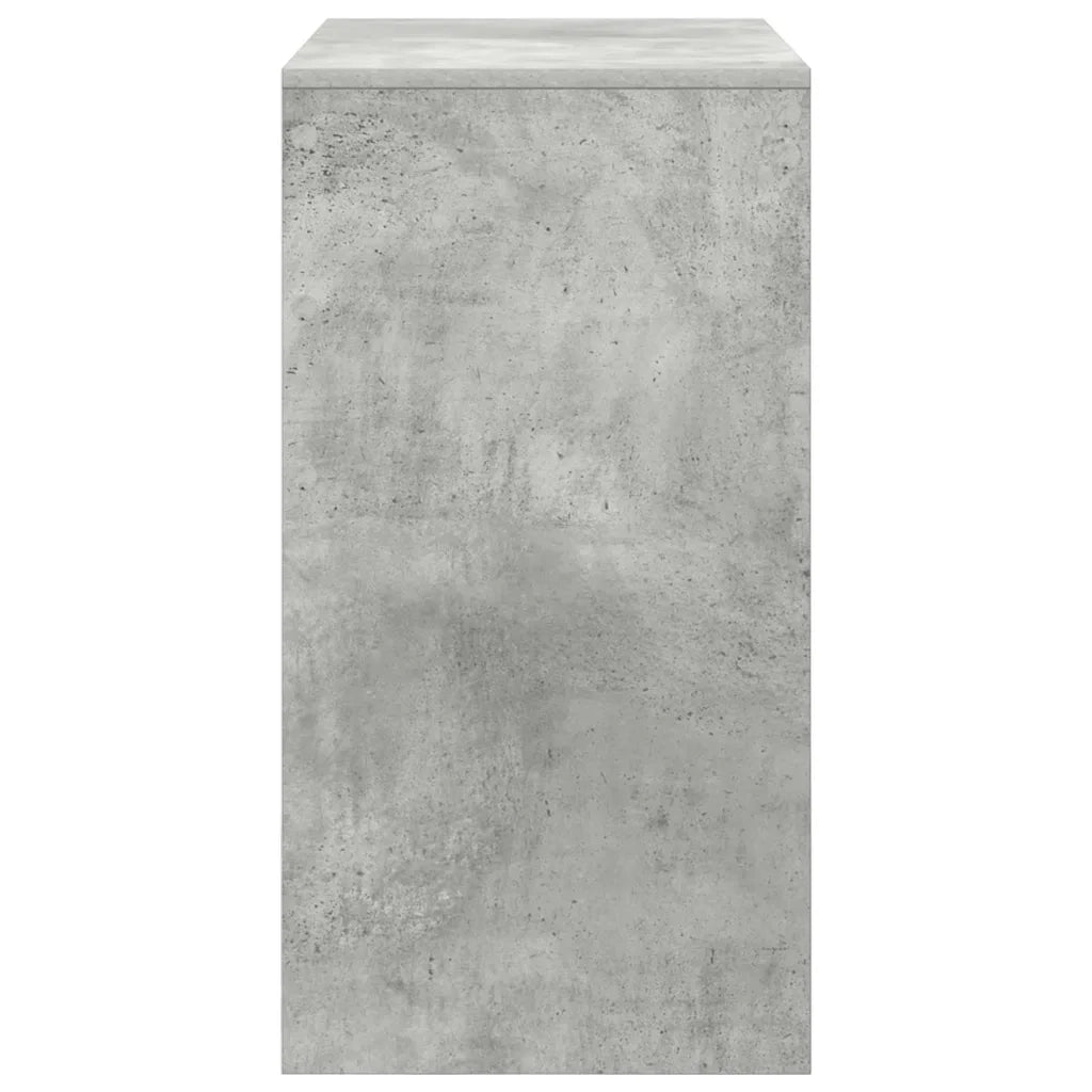 Scrivania | Tavolo da Ufficio Grigio cemento 70 x 40 x 76 cm