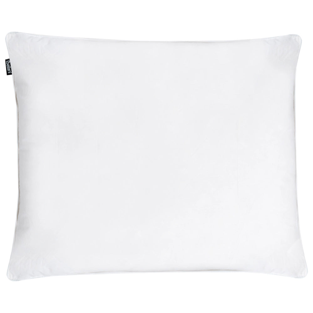 Cuscino da letto guanciale Cotone Bianco Piumino D'anatra e Piume 50 x 60 cm Medio Morbido
