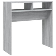 Tavolino Consolle | Tavolo d'Ingresso Grigio Sonoma 78x30x80 cm Legno Multistrato