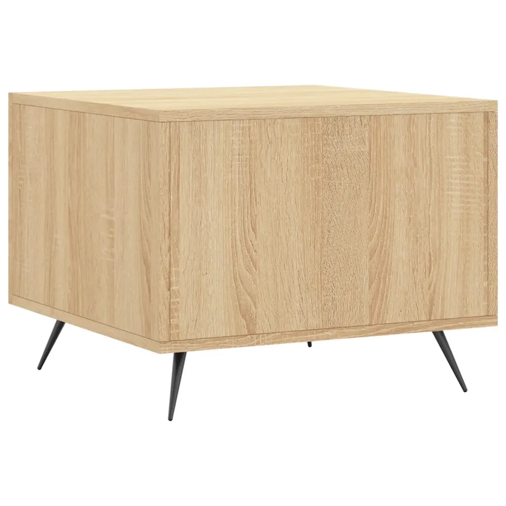 2 pz Tavolini salotto | Tavolino da caff¨¨ | Tavolino da Soggiorno Rovere Sonoma 50x50x40cm Legno Multistrato