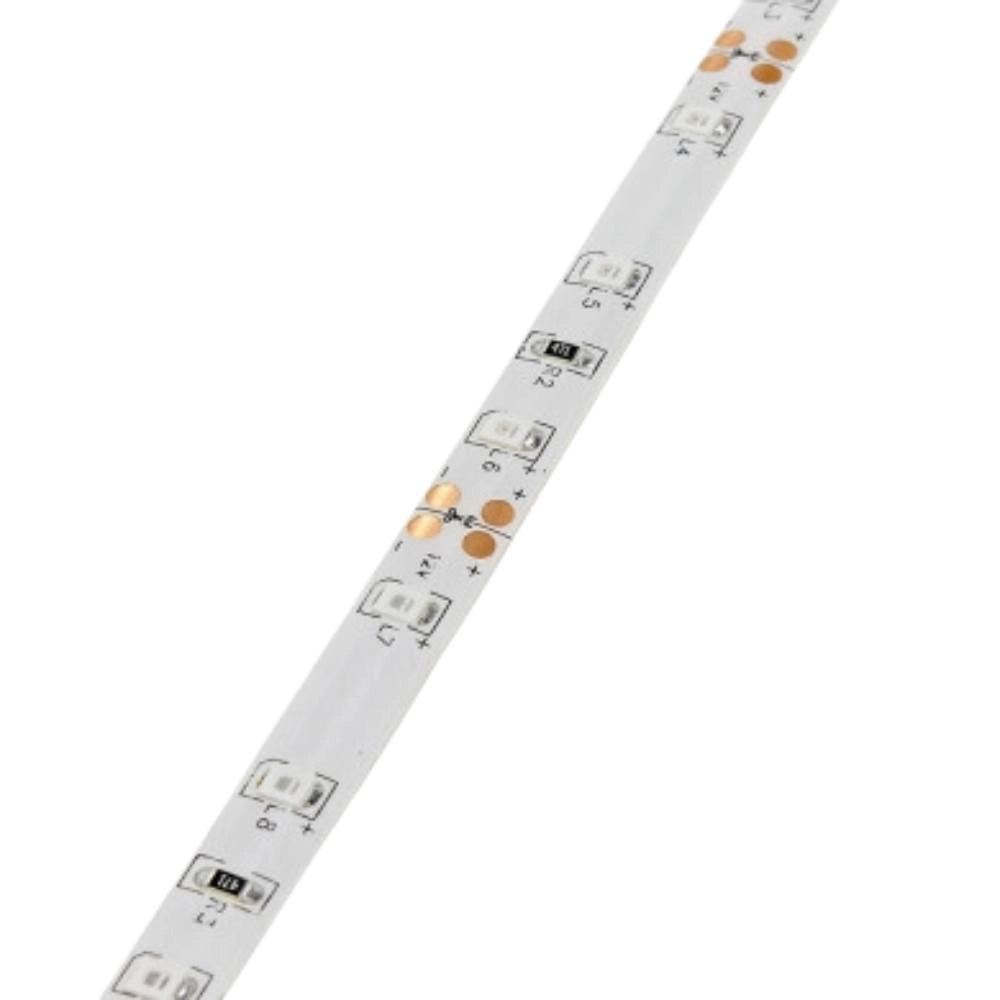 Striscia led optonica 2835 professionale 12v impermeabile ip54 5m dimmerabile *** colore rosso, confezione 1