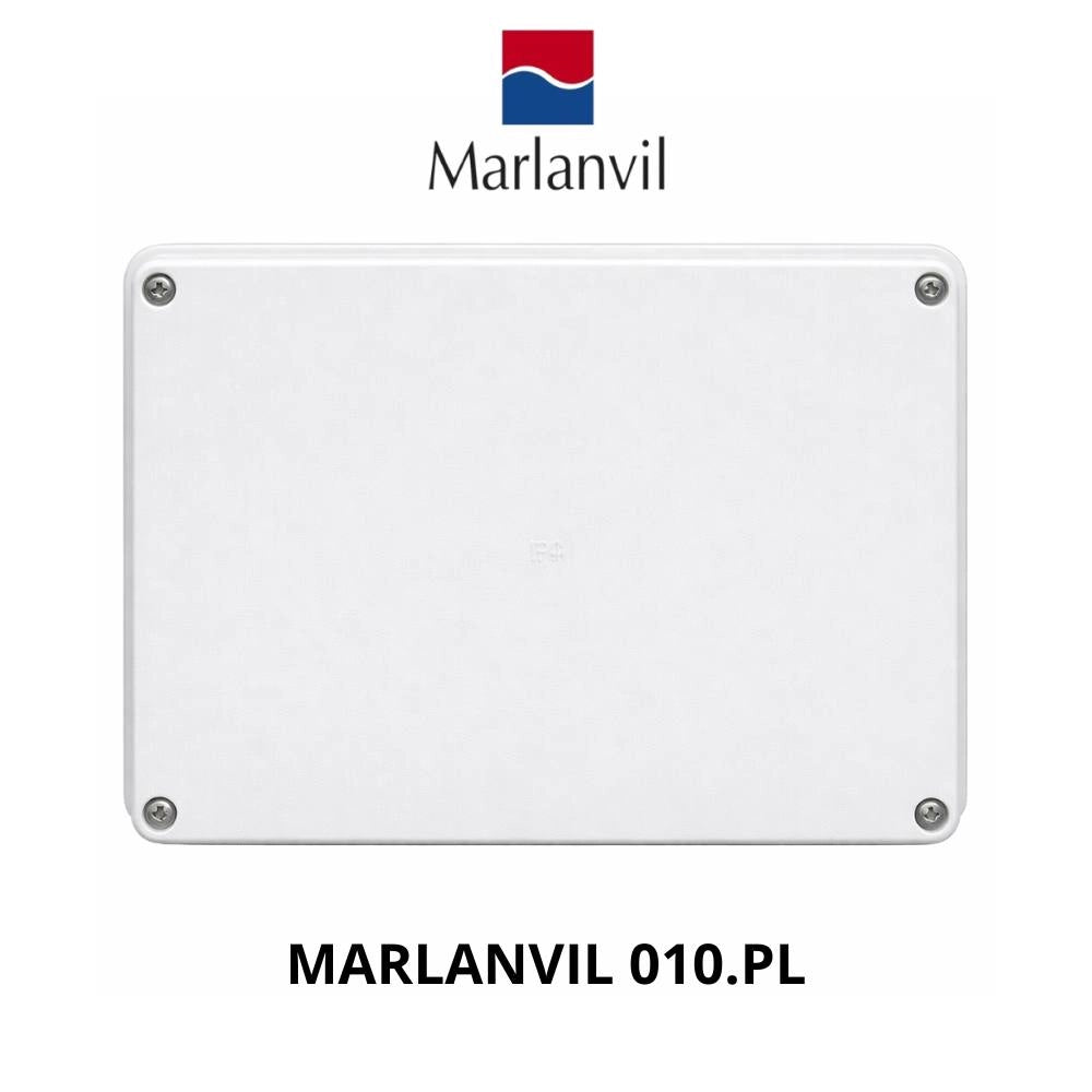 Cassetta di derivazione stagna marlanvil 010.pl per installazioni elettriche 240x190x90mm