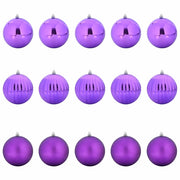 Set di Palle di Natale 15 pz-Decorazioni natalizie Lill¨¤ Plastica