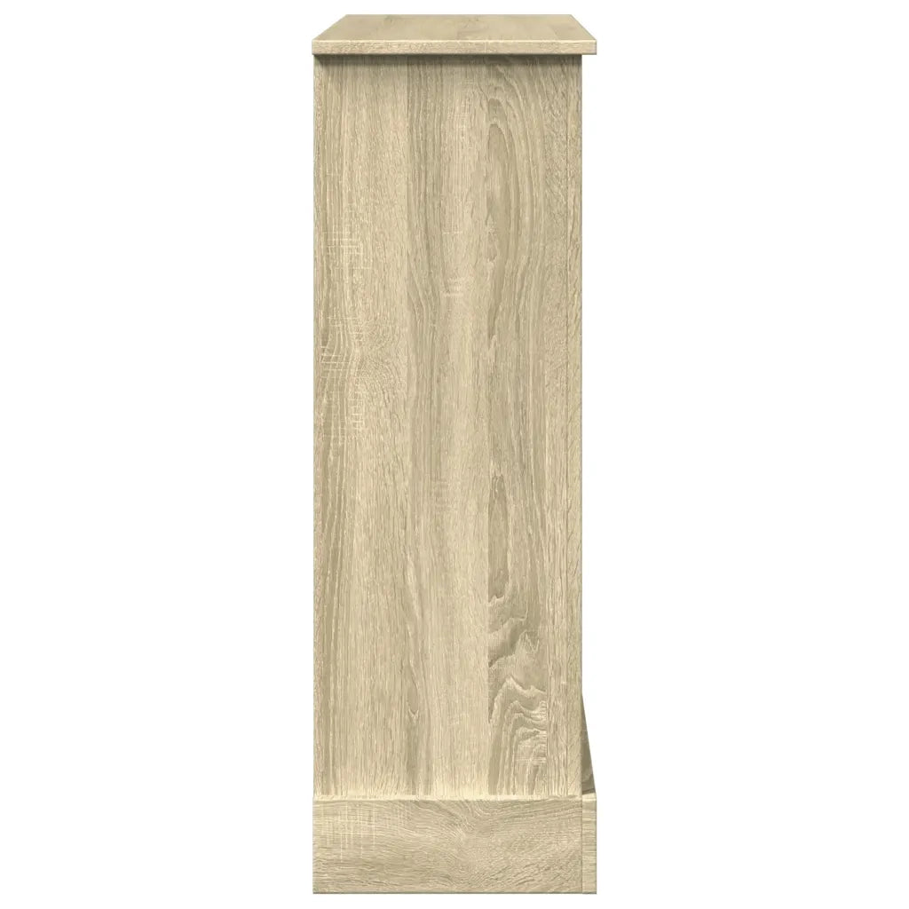 Cornice per Camino Rovere Sonoma 90x30x90 cm in Truciolato CFW5972040