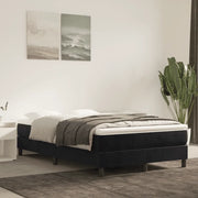 Struttura Letto a Rete a Molle Nero 120x200 cm Velluto 3120762