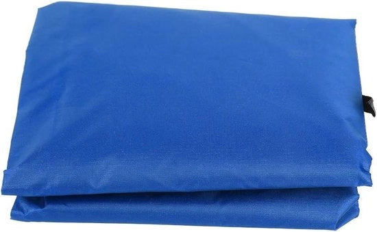 Copri cuscino per ombrellone da 3 posti - Facile da pulire - Blu scuro - Copertura per divano da giardino esterno.