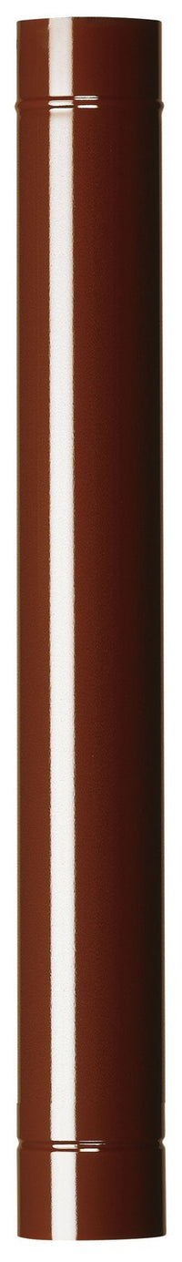 tubo x stufa cm.100 diametro 14 marrone cod:ferx.5468