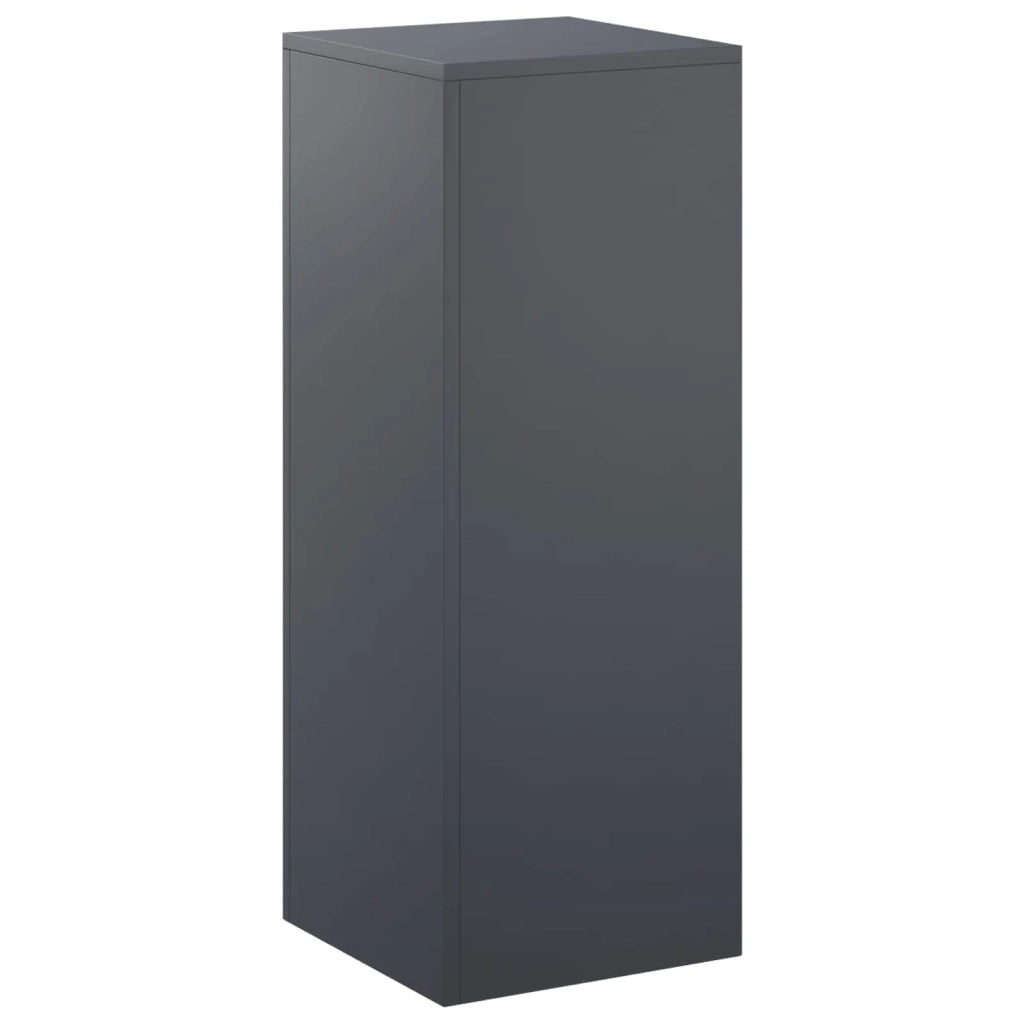 Supporto per piante Antracite 30 x 30 x 80 cm Acciaio Inox 8012492