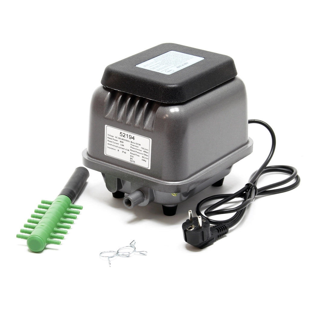 HJB-120 Ossigenatore acquario 120 l/min Aeratore laghetto per acqua dolce e salata