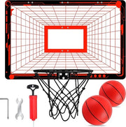 Corrimano da Appendere Palla da Basket per Bambini - Corrimano da Appendere alla Porta Camera da Gioco della Palla da Basket con Accessori - Giocattoli