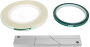 Set di Splicing per Tappetino 1/4 Pollici - Set di Tappetini per Tappetino - Lega di Alluminio Leggera - Set di Tappetini per Splicing - Compattabile - Facile da Usare - Set di Tappetini per Splicing