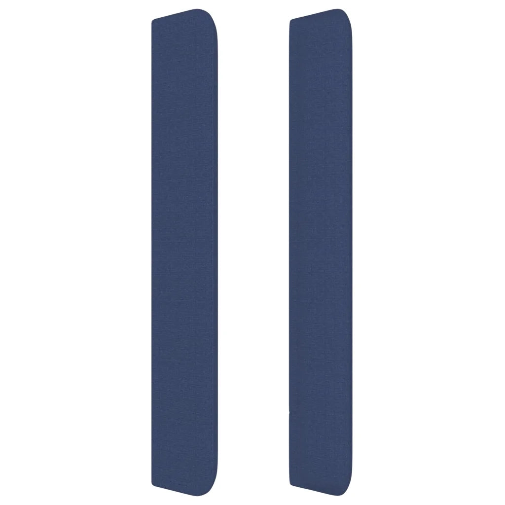Testiera ad Orecchio Blu 183x16x118/128 cm in Tessuto 3119740