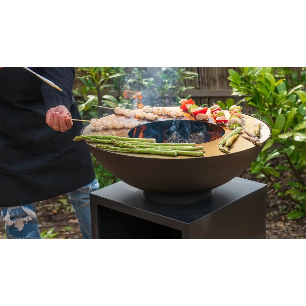 RedFire Braciere da Giardino con Griglia ONYX Classico 60 cm Coperto 446955