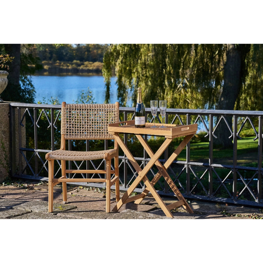 Tavolino Ronda, Marrone, Legno, 60x40x70 cm