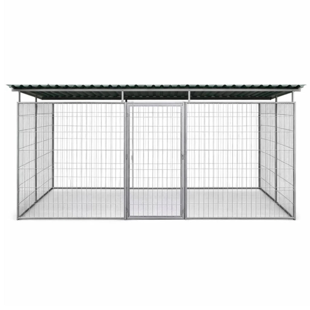 Recinzione da esterno con copertura zincatura a caldo da 300x300x altezza 180 cm