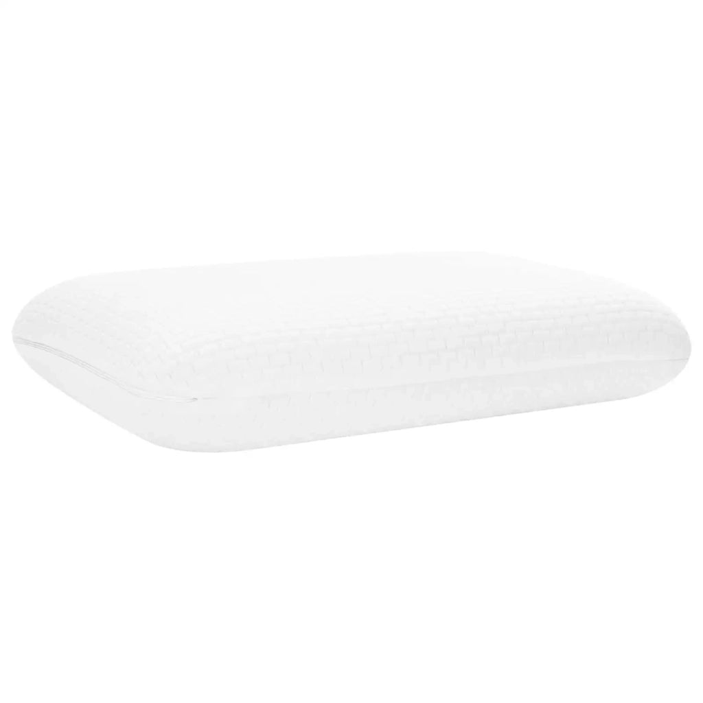 Cuscino da Letto Bianco 60 x 40 x 10 cm Schiuma Memory CFW9557199