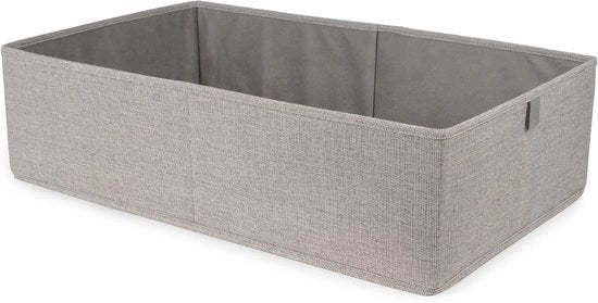 Opzione di Stoccaggio Extra Grande - Grigio - 56x36x16,5 cm - Risoluzione di Stoccaggio Soffice e Duratura