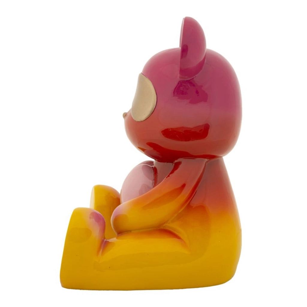 Scultura Orsacchiotto, Multicolore, Poliresina, 21,5x20,5x32 cm