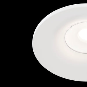 Faretto da incasso Downlight in Alluminio Barret Bianco