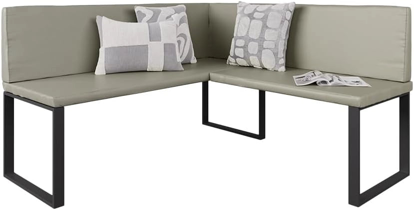 Vicco panca ad angolo Ravon, Cachemire, 150 x 150 cm