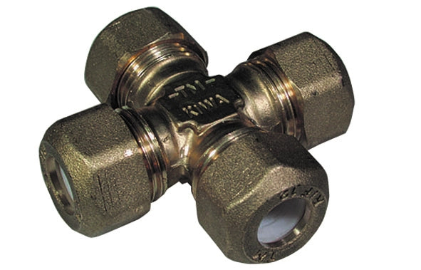 CROCE CON 4 DADI PER RAME CON OGIVA TEFLON TIEMME- 1/2 x 12R- TIEMM- pezzi 1