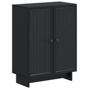 Mobiletto da Bagno EDE Nero 59,5 x 31 x 80 cm 895956