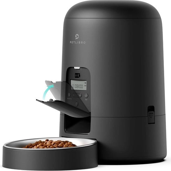 Dispensatore automatico per animali domestici (2L Nero)