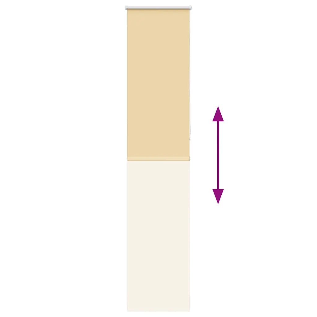 vidaXL Tenda a Rullo Oscurante 40x230 cm Larghezza Tessuto 35,7 cm