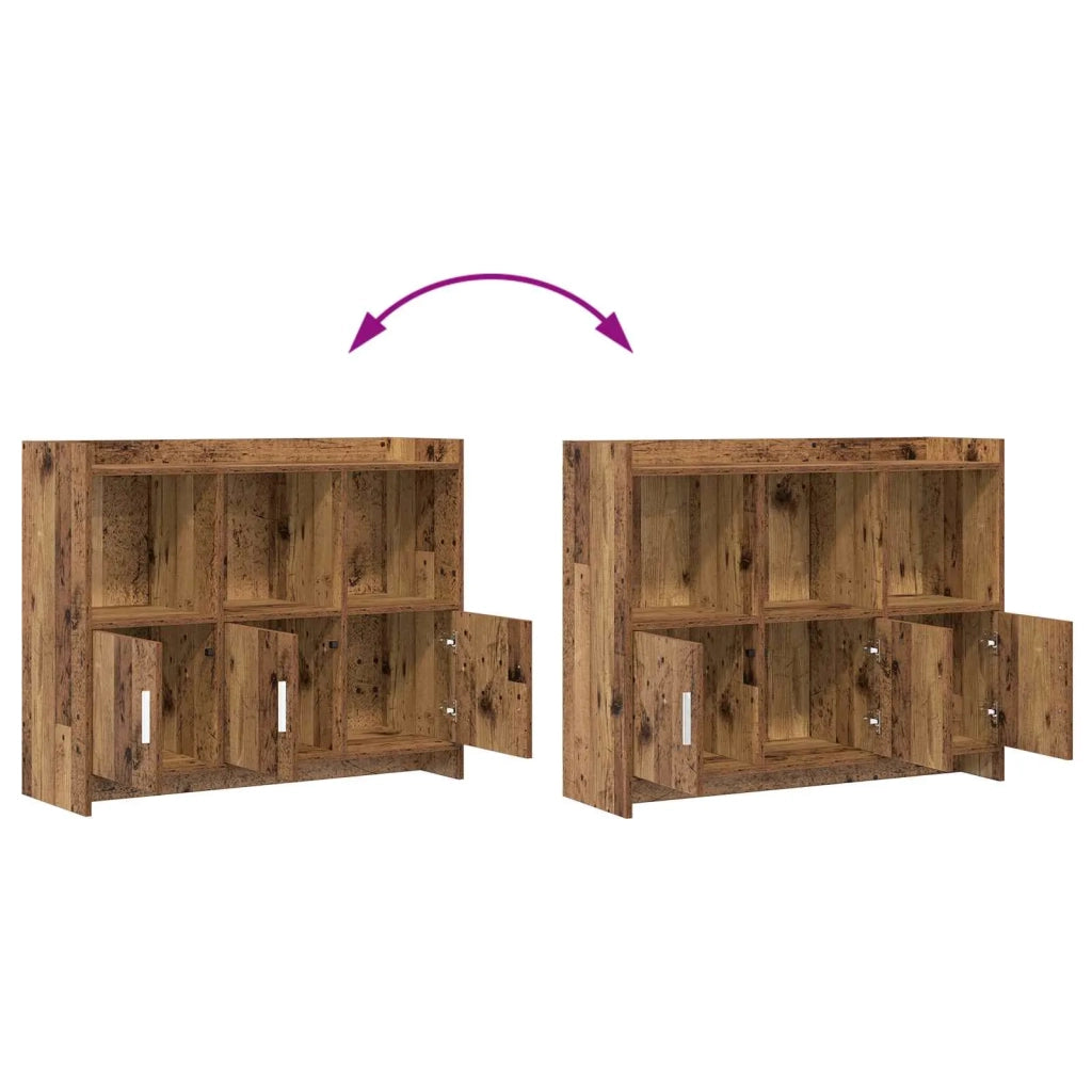 Credenza Legno antico 98,5 x 33 x 80 cm Legno ingegnerizzato 8011145