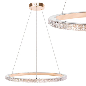 Lampada Led Ms009-cp Rose Gold 59cm