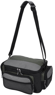 Tas di conservazione per pescatori - Leggero e sostenibile - Multi-compartmenti - Cinturino regolabile - Chiusura a due vie - Accessorio per appassionati di pesca - Tacklebox