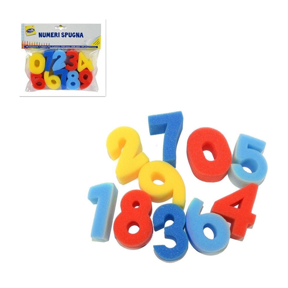 Trade Shop - Numeri In Spugna Gioco Per Bambini Scuola Colorare Disegni Giocattolo Didattico -