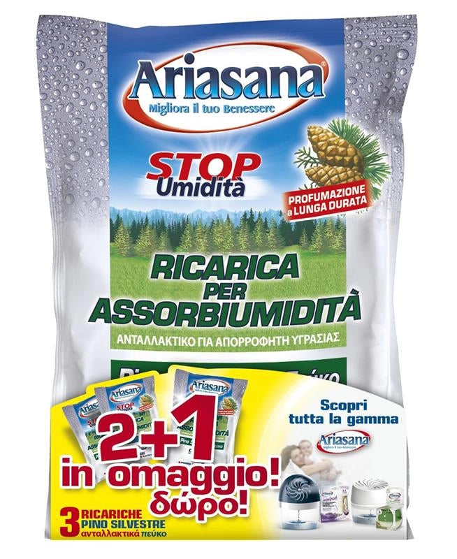 ARIASANA RICARICA AGRUMI DI SICILIA 2+1 BUSTA 450 G PINO SILVESTRE