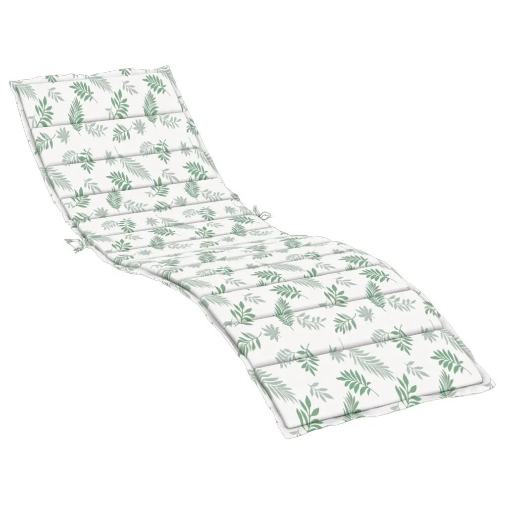 Cuscino per Lettino con Motivo a Foglie in Tessuto Oxford 361402