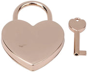 Fermo Metallico a Forma di Cuore per Gioielli e Album di Appunti