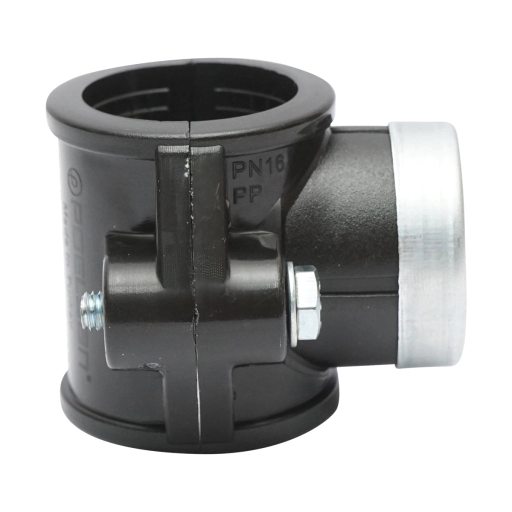 Morsetto di collegamento a compressione D32mm x 3/4, PN16.