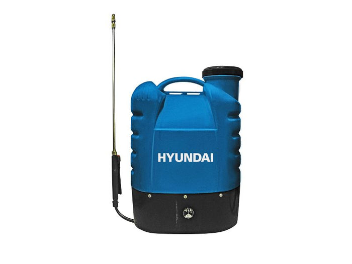 Pompa da irrorazione a batteria 12V 8Ah Hyundai 25920 serbatoio da 16lt