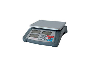 Bilancia digitale contapezzi 420155 Effe 3 quadranti piatto in ferro 28X20cm