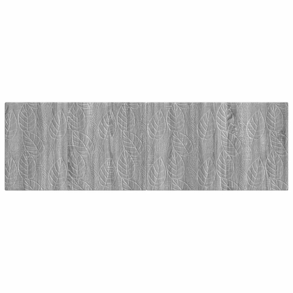 Testiera da Muro DELFT Sonoma grigio Legno ingegnerizzato 897171