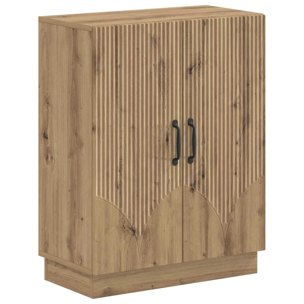 Mobiletto da Bagno HOORN Rovere Artigianale 59,5 x 31 x 77 cm 897284