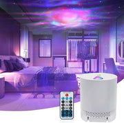 Proiettore di illuminazione stellare - proiettore di nebbia notturna - proiettore di luce a forma di oceano golf melodia galassia - telecomando - festa per bambini - camera da letto - proiettore di nebbia - velocità regolabile - luminosità