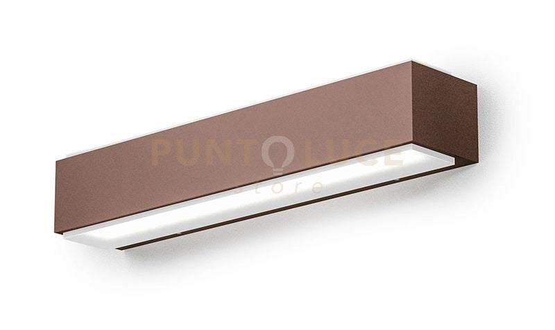GES965C- APPLIQUE LED 3000K 922LM 20W ALLUMINIO IP65 RUGGINE 36CM