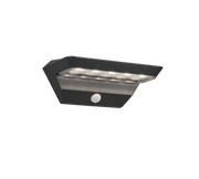 Applique Led Esterno Solare Ricaricabile Antracite Sensore Mandoza GD Trio