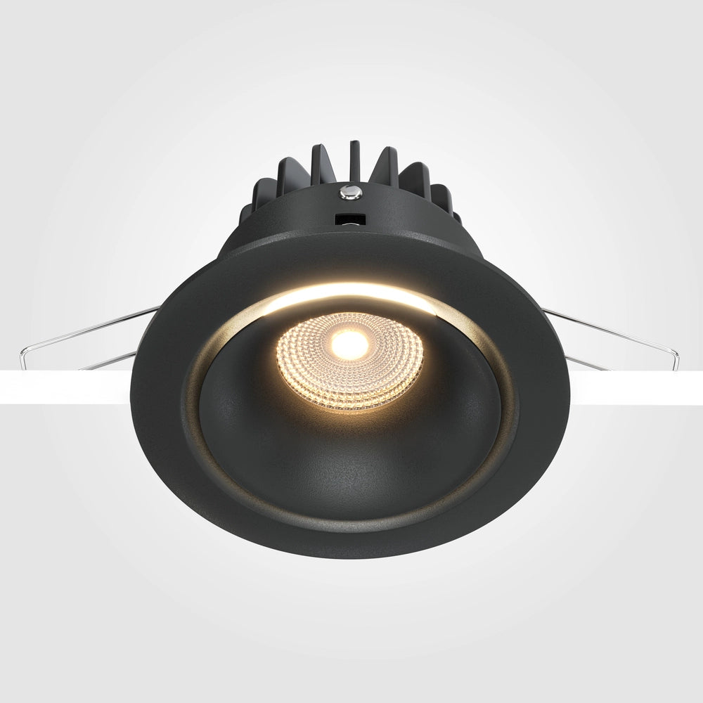 Faretto incasso Maytoni Yin DL031-2-L12B LED 12W nero