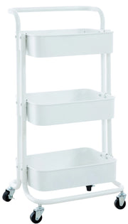 Carrello portaoggetti Mailo bianco