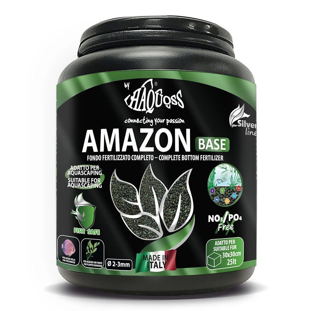 Haquoss Amazon Base - fertilizzante completo per acquari d' acqua dolce Formato: 2 L
