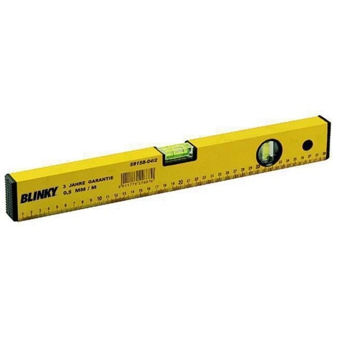 Livelli Blinky Alluminio 2 Bolle Gialli mm. 400